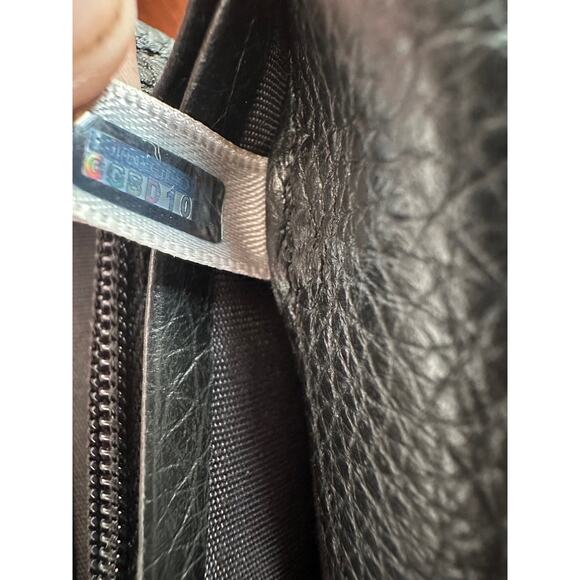 Jimmy Choo Star Studded Nino Long Wallet Black Leather - Picture 15 of 15